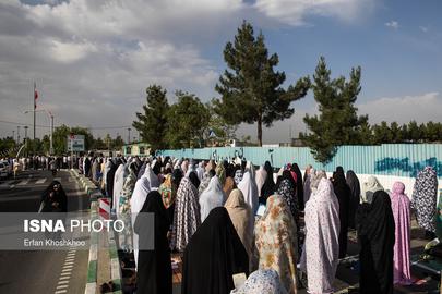 نماز عید فطر- میدان بهرود