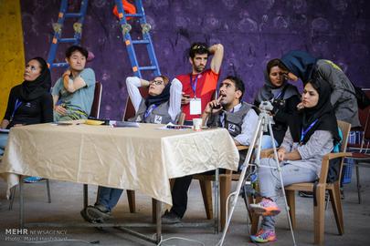 Tehran Hosts Asian Rock Climbing Competition
