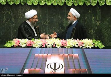 High Profile Ceremony in Tehran as Rouhani Begins Second Term