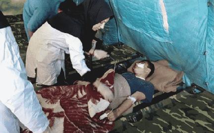 قطع عضو ۱۰۰ نفر از زلزله زدگان کرمانشاهی