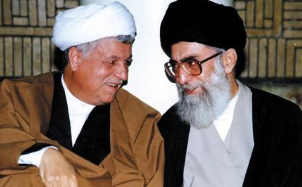 Akbar Hashemi Rafsanjani helped Khamenei to become Khomeini's successor