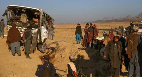 Thousands of Afghans have been trying to flee their country since it fell to the Taliban in late summer