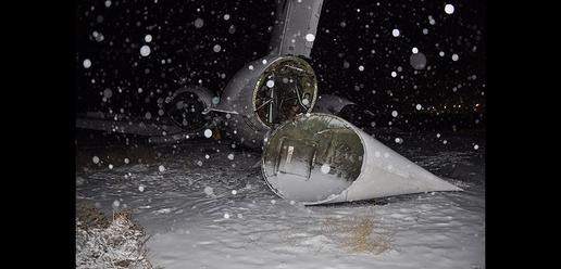 Plane Nearly Crashes in Mashhad
