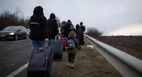 But potentially thousands are trapped inside a besieged Ukraine, with days-long waits if they do make it to the border