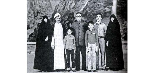 دیدار اکبر هاشمی رفسنجانی و خانواده‌اش از کره شمالی - سال 1360