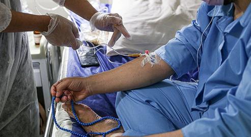 At one hospital in Kermanshah province a Covid-19 patient is hospitalized every 11 minutes