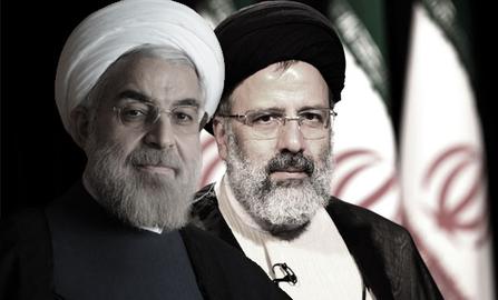 The main contenders: Rouhani and Raeesi