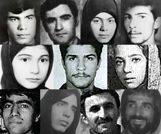 Victims who were forcibly disappeared and extrajudicially executed in the prison massacres of 1988 in Iran. Photo permission from Amnesty International