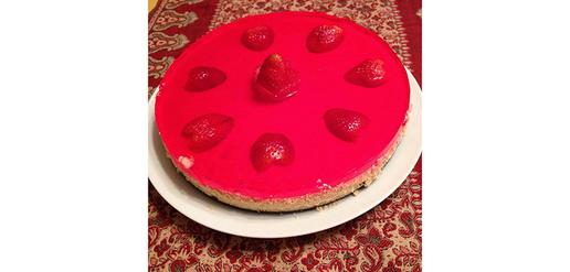  چیزکیک ژله‌ای