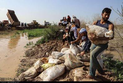 تداوم بحران سیل در خوزستان