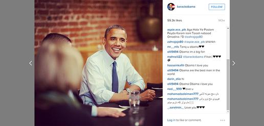 Iran’s Instagram Trolls Attack Obama's Account
