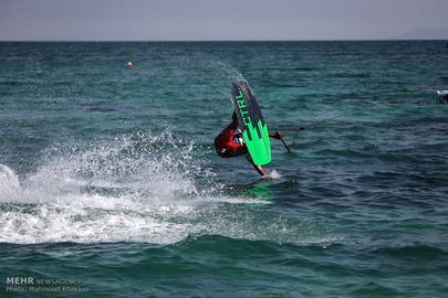 Cable Skiing Championships on Kish