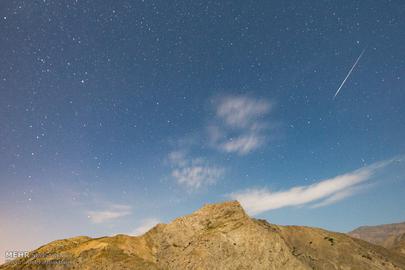 The Stunning Perseid Meteor Showers Over Iran's Deserts