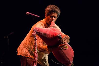 Saied Shanbehzadeh and his ensemble played at the Apollo Theater on September 23. Photo credit: Ryan Lash
