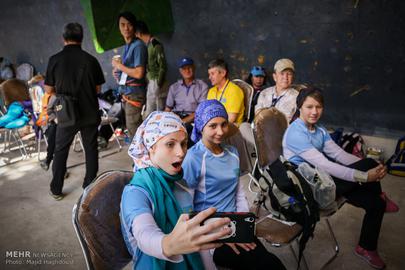 Tehran Hosts Asian Rock Climbing Competition
