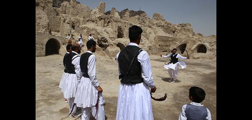 Nowruz traditional sword dance in Sistan & Baluchestan