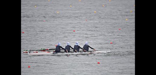 Iran's female rowing team win third place at Asian Games