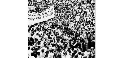 Anti-Apartheid rally