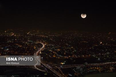 Lunar Eclipse Over the Skies of Iran