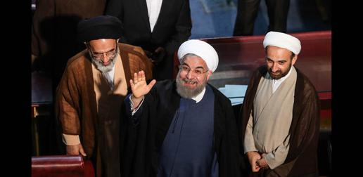 President Hassan Rouhani at the May 24 meeting of the Assembly of Experts