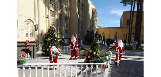 Santa Claus in Isfahan