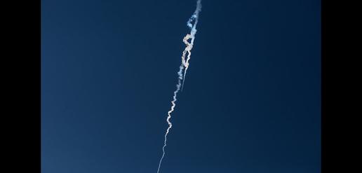 Guards Launch Ballistic Missiles 