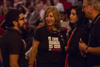 Supporting the Not A Crime campaign. Photo credit: Ryan Lash