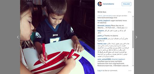 Iran’s Instagram Trolls Attack Obama's Account