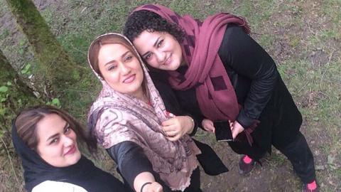 From left to right: Hanieh, Aniseh and Atena Daemi