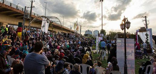 جشنواره شمعدانی‌ و موسیقی در رشت
