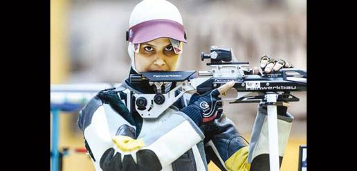 Ahmadi’s father encouraged Elaheh Ahmadi to take up shooting