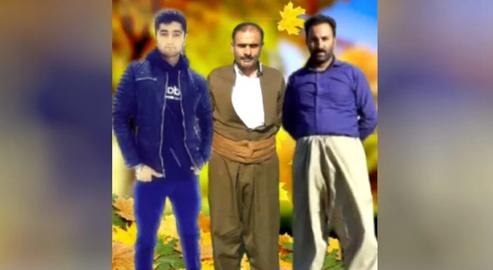 Barzan Mihani, Bahlool Saidanifard and Asad Saidanifard disappeared in mid-January after setting off home from Turkey in a blizzard