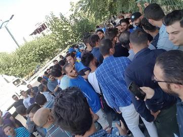 تجمع هواداران استقلال مقابل وزارت ورزش، تجمع هواداران استقلال مقابل ساختمان وزارت ورزش که به درگیری با نیروهای انتظامی منجر شد