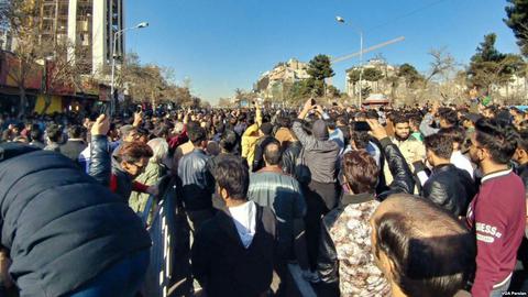 Protests started in Mashhad but soon spread to other cities