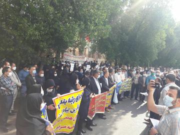 تجمع سراسری معلمان ایران در اعتراض به سرهم‌بندی لایحه رتبه‌بندی