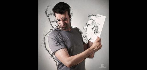 تصویرسازی زندگی بر روی عکس ها