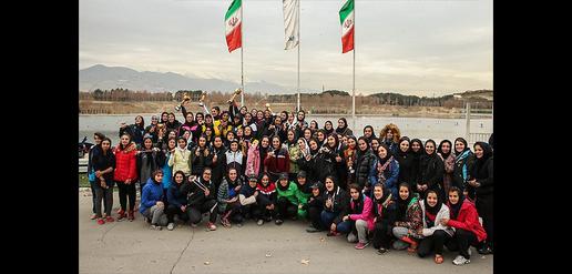 Female Kayak Championship Finishes