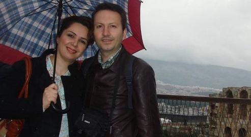Ahmad Reza Jalali, right, has been imprisoned in Iran since 2016 on charges he insists he is innocent of