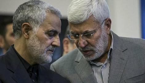 قاسم سلیمانی در نشست امنیتی نظارت بر تظاهرکنندگان عراقی چه می‌کرد؟