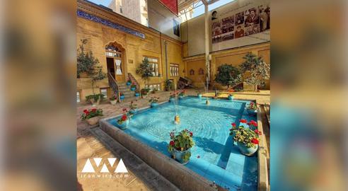 خانه پر رمز  و راز حسن مدرس