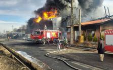 تلفات در انفجار مخازن سوخت چرمشهر قزوین؛۴ مفقود و ۳ مصدوم