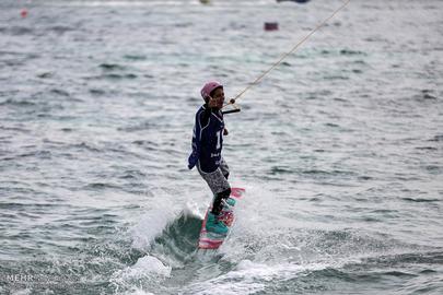 Cable Skiing Championships on Kish
