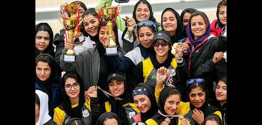 Female Kayak Championship Finishes