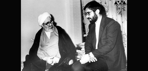 Ayatollah Montazeri and Mir Hossein Mousavi