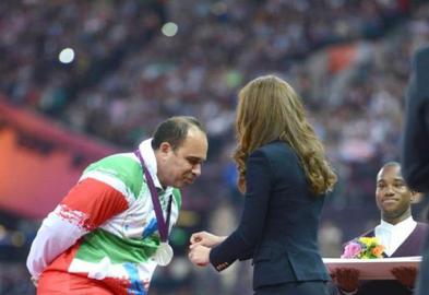 Ayatollah Khamenei praised Mehrdad Karamzadeh after he refused to shake hands with the Duchess of Cambridge