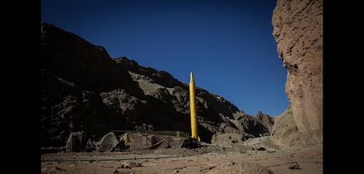 Guards Launch Ballistic Missiles 