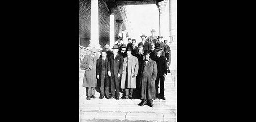 Shuster and his American team in Tehran