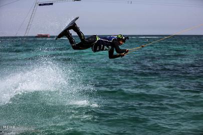 Cable Skiing Championships on Kish