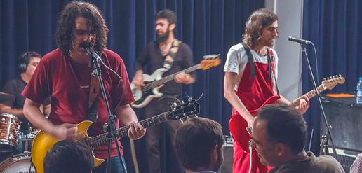 Popular band rocks Austrian Embassy