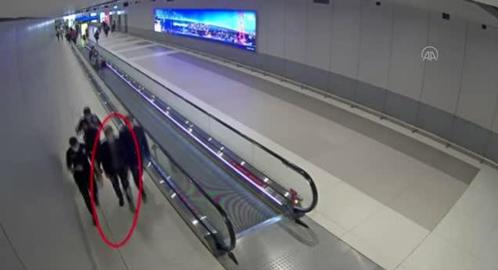 رسانه‌های ترکیه با استناد به این فیلم می‌گویند: «ناصرزاده هنگام تلاش برای فرار از فرودگاه استانبول دستگیر شد.»
